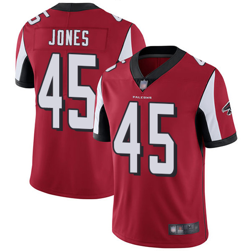 Atlanta Falcons Limited Red Men Deion Jones Home Jersey NFL Football #45 Vapor Untouchable->atlanta falcons->NFL Jersey